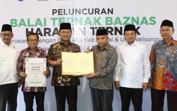 Dongkrak Ekonomi Warga, Pemkab Tegal Dukung Penuh Balai Ternak Baznas