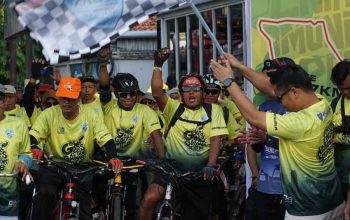 Gowes Bareng Gawe Seneng, Cara Warga Kabupaten Tegal Tutup Pesta Hari Jadi ke-425