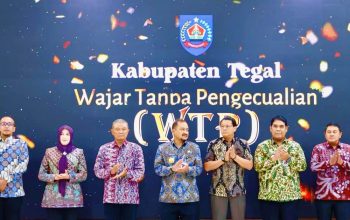 Satu Dekade Tanpa Jeda, Kabupaten Tegal Pertahankan WTP Kesepuluh Kali Berturut-turut