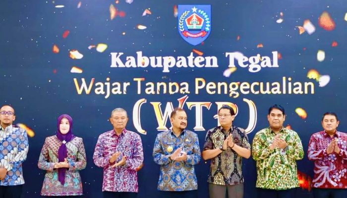 Satu Dekade Tanpa Jeda, Kabupaten Tegal Pertahankan WTP Kesepuluh Kali Berturut-turut