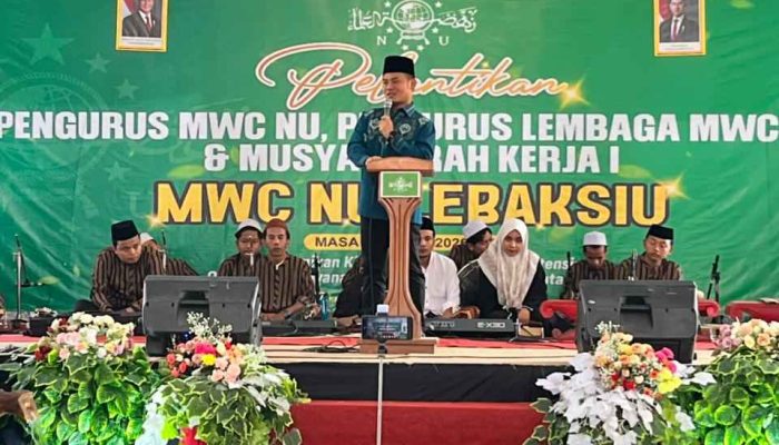Bupati Ischak Minta Program MWC NU Lebaksiu Menjawab Kebutuhan Masyarakat