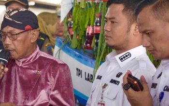 Larung Sedekah Laut TPI Larangan, Tradisi Syukur Nelayan yang Terus Dilestarikan