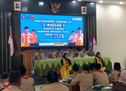 Muscab XII Pramuka Digelar, Bupati Tegal Minta Kwarcab Perkuat Pembinaan Generasi Muda