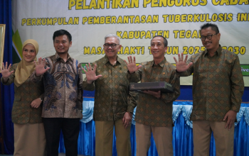 6.705 Estimasi Kasus TB di Kabupaten Tegal, Bupati Dorong PPTI Perkuat Pendampingan Pasien