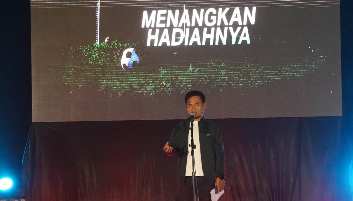 Bupati Tegal Buka Nobar Piala Dunia, Pasar UMKM Jadi Penggerak Ekonomi Lokal