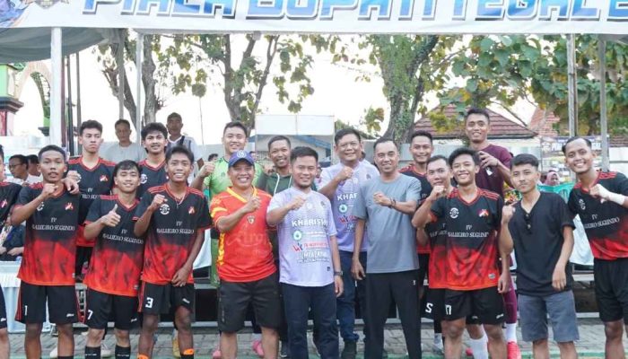 Bupati Cup 2026 Jadi Ajang Pembinaan Pesepak Bola Kabupaten Tegal