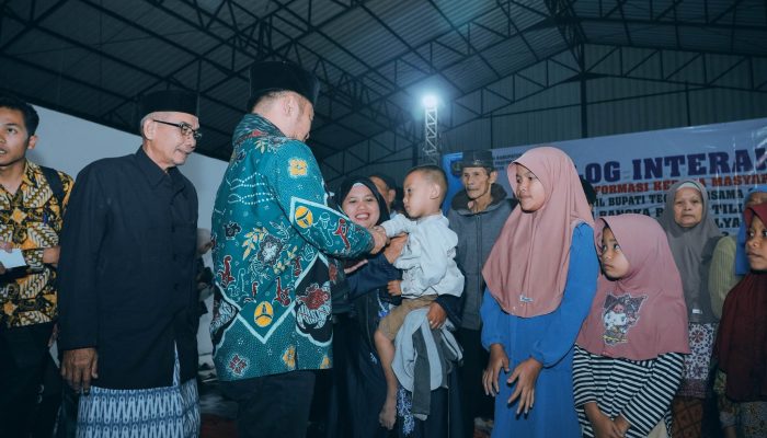 Bupati Tegal Serap Aspirasi Warga Sidamulya soal Pertanian, UMKM, dan Drainase