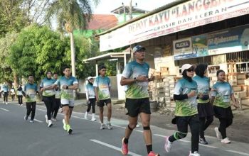 Sekda Ajak ASN dan Masyarakat Meriahkan Hanggawana Virtual Run & Ride 2026