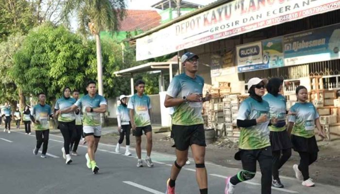 Sekda Ajak ASN dan Masyarakat Meriahkan Hanggawana Virtual Run & Ride 2026