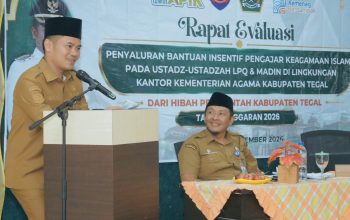Insentif 9.318 Pengajar Keagamaan Islam Dievaluasi, Pemkab Tegal Naikkan Anggaran Jadi Rp21,1 Miliar
