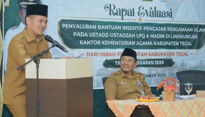 Insentif 9.318 Pengajar Keagamaan Islam Dievaluasi, Pemkab Tegal Naikkan Anggaran Jadi Rp21,1 Miliar