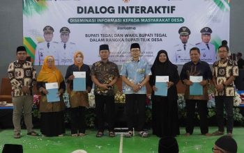 Bupati Tegal Sapa Warga Dukuhjati Kidul, Apresiasi Pelestarian Dodol Bumbung