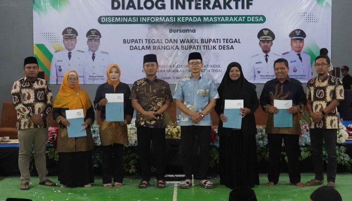 Bupati Tegal Sapa Warga Dukuhjati Kidul, Apresiasi Pelestarian Dodol Bumbung