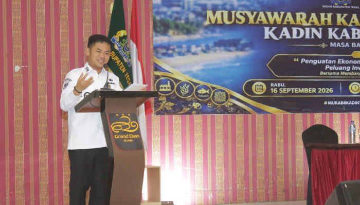 Bupati Tegal Buka Mukab VIII Kadin, Dorong Penguatan Ekonomi dan Perluasan Investasi Daerah