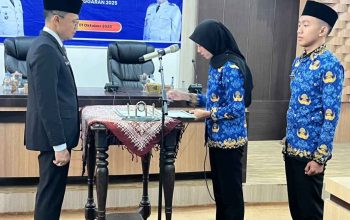 Dua Lulusan IPDN Resmi Diangkat Menjadi PNS Pemkab Tegal