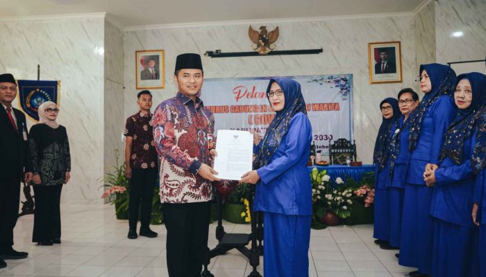 GOW Tegal Dilantik, Bupati Dorong Perempuan Perkuat Pembangunan