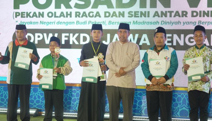 Kabupaten Tegal Juara Umum PORSADIN VIII Jawa Tengah 2026